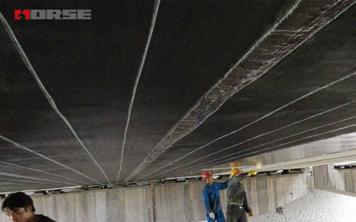 bridges strengthening by fiber reinfroced polymer(FRP) wrap