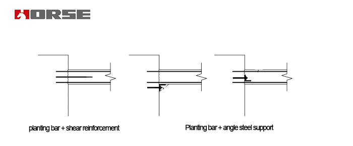 New cast-in-place slab strengthening