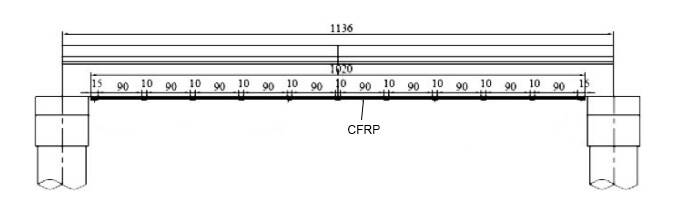 repairing bridge cracks with carbon fiber reinforced polymer