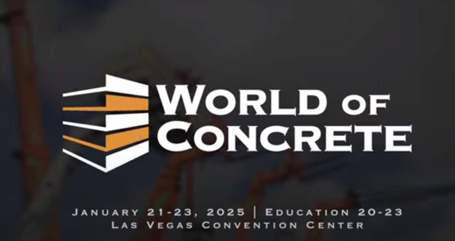 World of Concrete 2025 