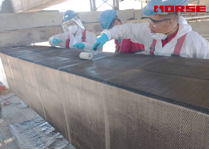 Carbon Fiber For Reinforcing A Beam Members