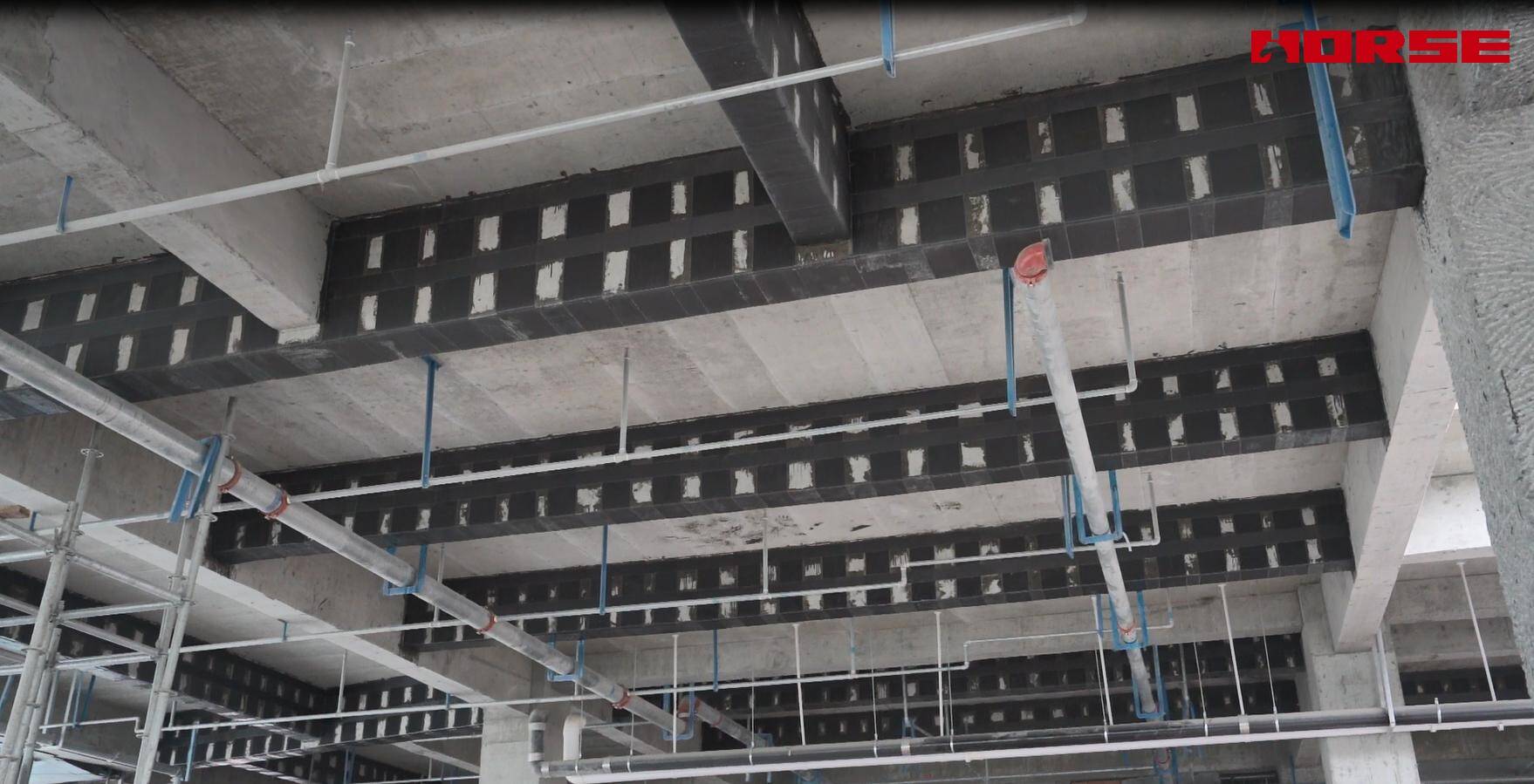 Carbon Fiber Reinforced Four-Story Concrete Railway Station Carbon Fiber Reinforced Four-Story Concrete Railway Station