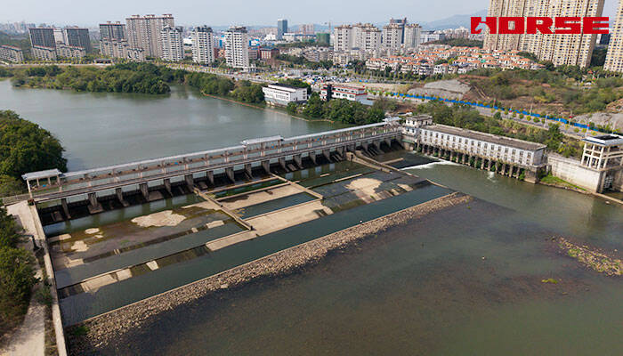 Carbon Fiber Reinforcement for a Hydropower Station