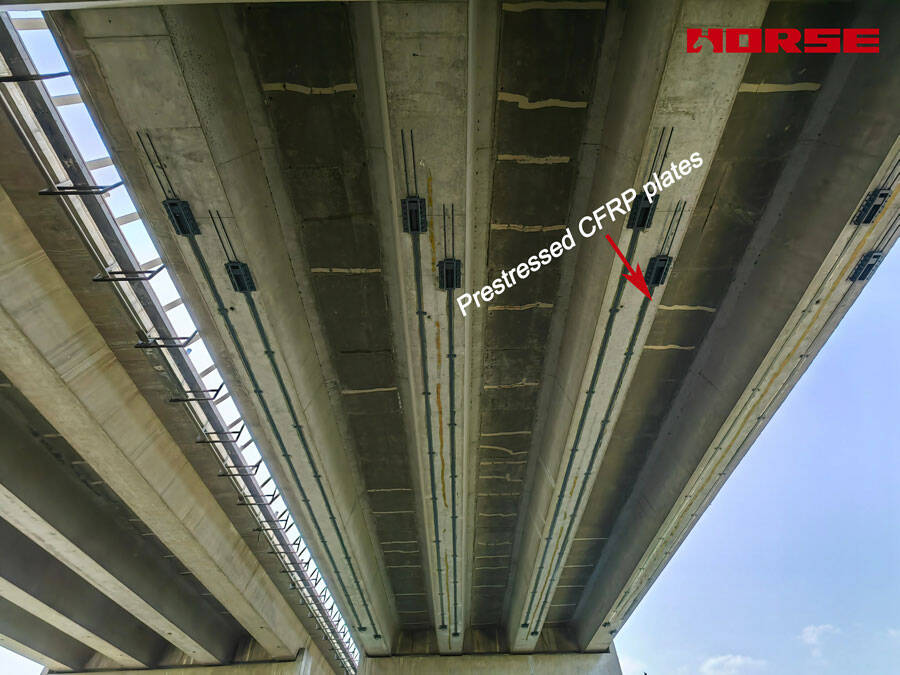 Strengthening Concrete Box Girder Bridge Using Prestressed CFRP Plate 