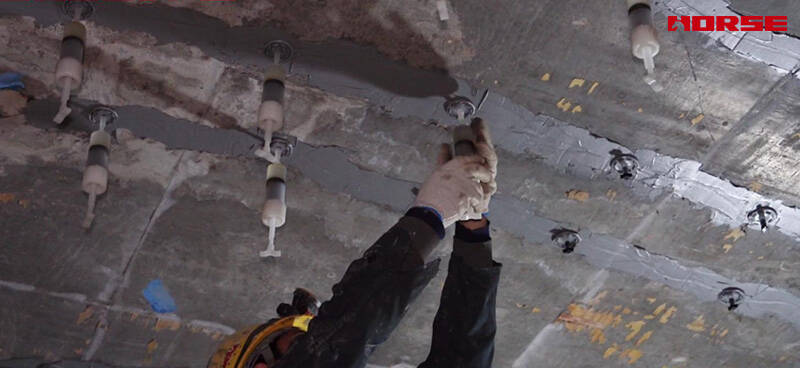 Repair Cracked Concrete Beams